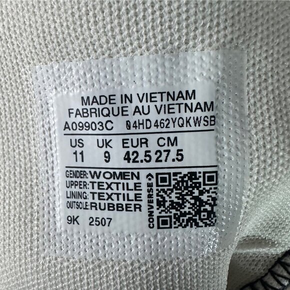 ⭐Converse Chuck Taylor All Star Lift Platform Hi Large Stars 11 Shoes A09903C⭐ - Picture 11 of 11